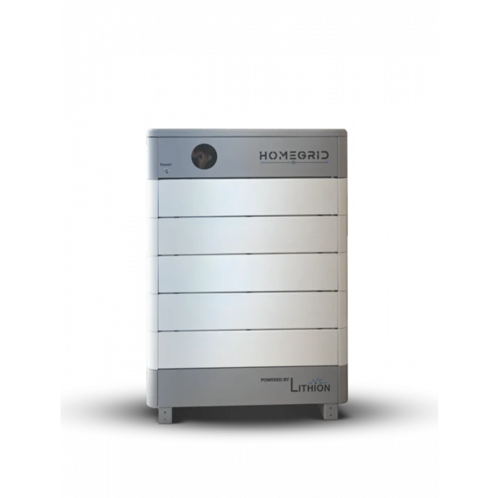 HomeGrid STACK'D 24kWh Lithium Home Battery System - 5X