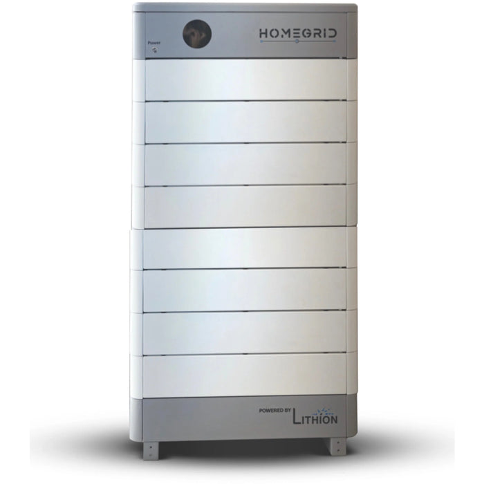 HomeGrid STACK'D 38.4kWh Lithium Home Battery System - 8X