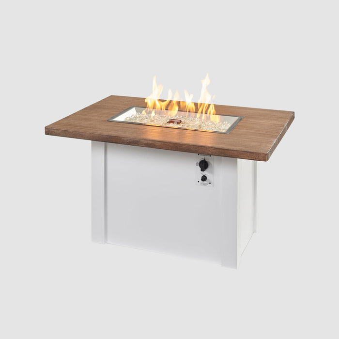 Outdoor Greatroom Havenwood Rectangular 44" Gas Fire Pit Table