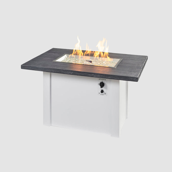 Outdoor Greatroom Havenwood Rectangular 44" Gas Fire Pit Table