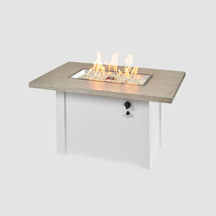 Outdoor Greatroom Havenwood Rectangular 44" Gas Fire Pit Table