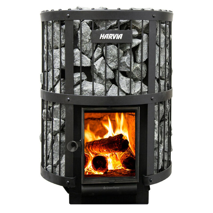 Harvia Legend 240 GreenFlame 15.9kW Wood Sauna Stove