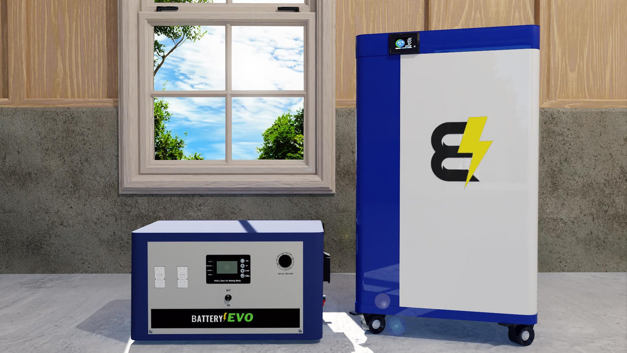 BatteryEVO 48V KONG ELITE 2x Inverter Kit (586Ah - 30 kWh | 12kW Inverter)