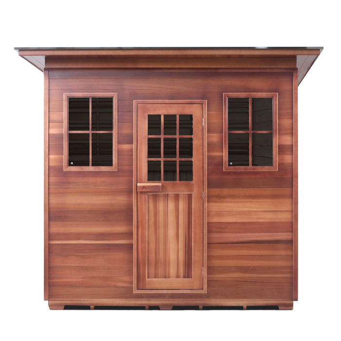 Enlighten SaunaTerra MoonLight 8 Dry Traditional Outdoor Sauna | 8 Persons