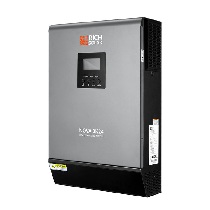 Rich Solar Nova Max 3K | 3000W 24V Off-Grid Hybrid Inverter