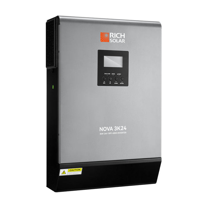 Rich Solar Nova Max 3K | 3000W 24V Off-Grid Hybrid Inverter