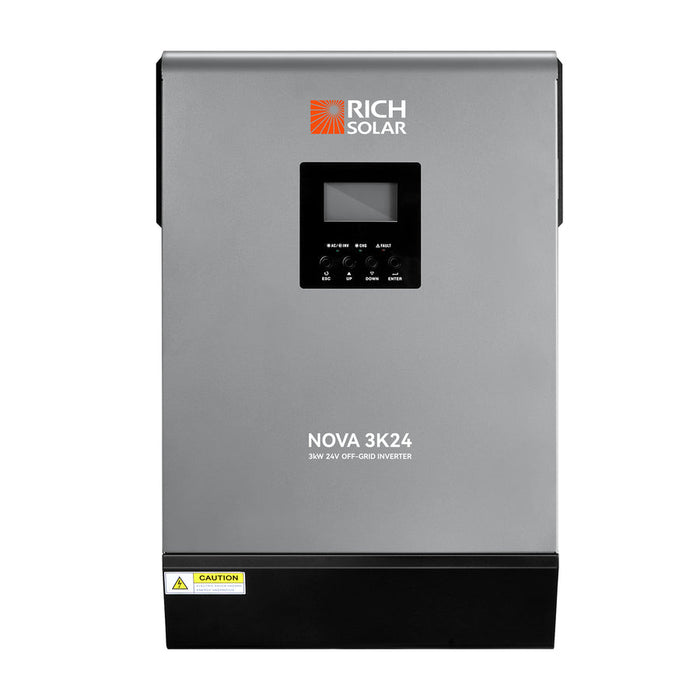 Rich Solar Nova Max 3K | 3000W 24V Off-Grid Hybrid Inverter