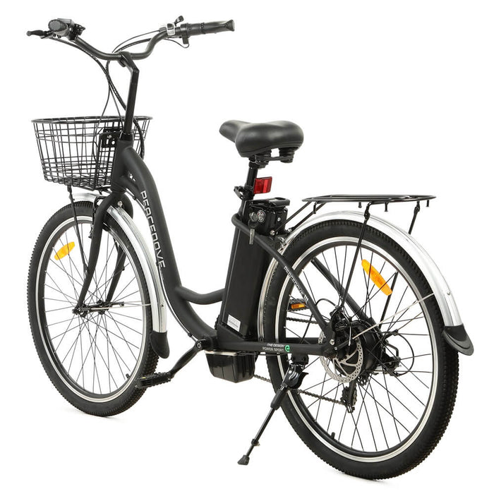 Ecotric Peacedove Electric City Bike - White