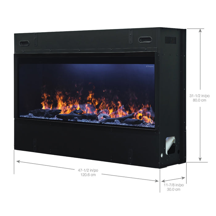 Dimplex Optimyst® 66" Linear Built-In Electric Fireplace