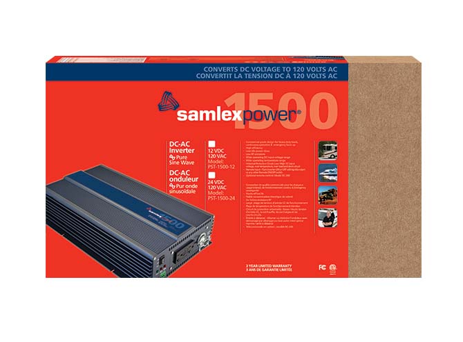 Samlex 1500 Watt 24V Pure Sine Wave Inverter