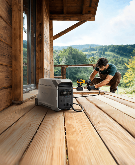 EcoFlow DELTA Pro 3 Portable Power Station Solar Generator