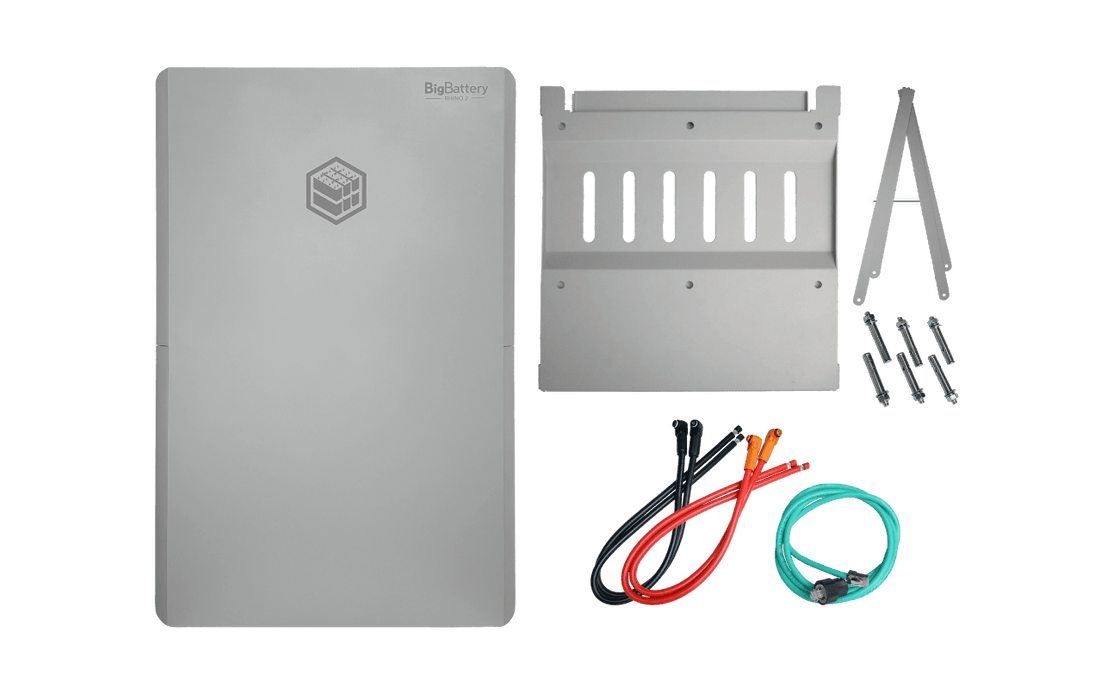 BigBattery 12kW 28.6kWh RHINO 2 Off-Grid Power System