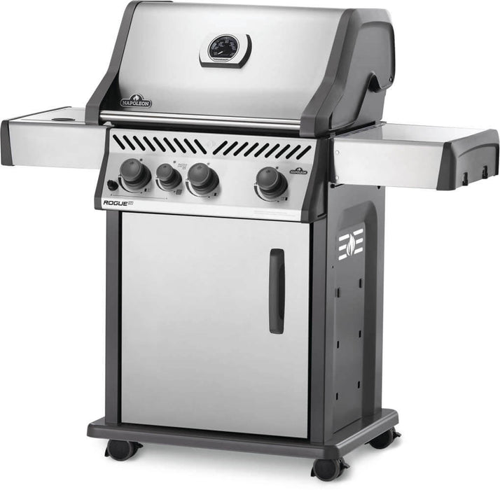 Napoleon Rogue XT 425 Stainless Steel Gas Grill with Infrared Side Burner