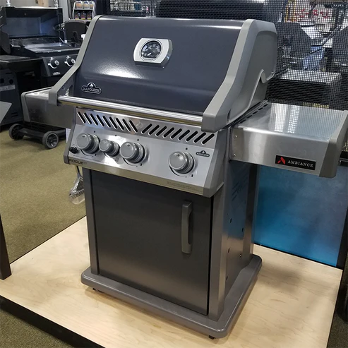 Napoleon Rogue Ambiance Gas Grill with Infrared Side Burner