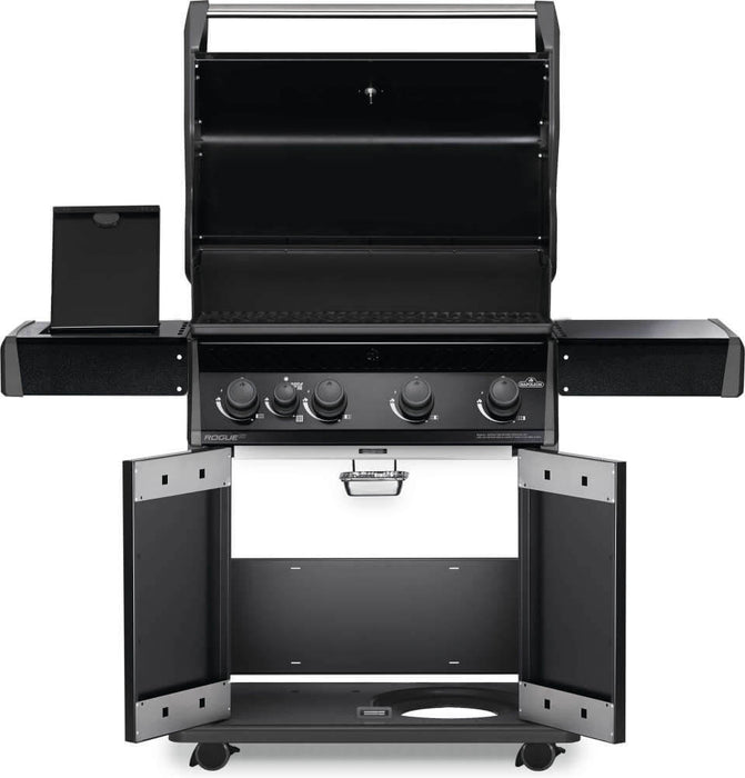 Napoleon Rogue XT 525 SIB Black Gas Grill with Infrared Side Burner