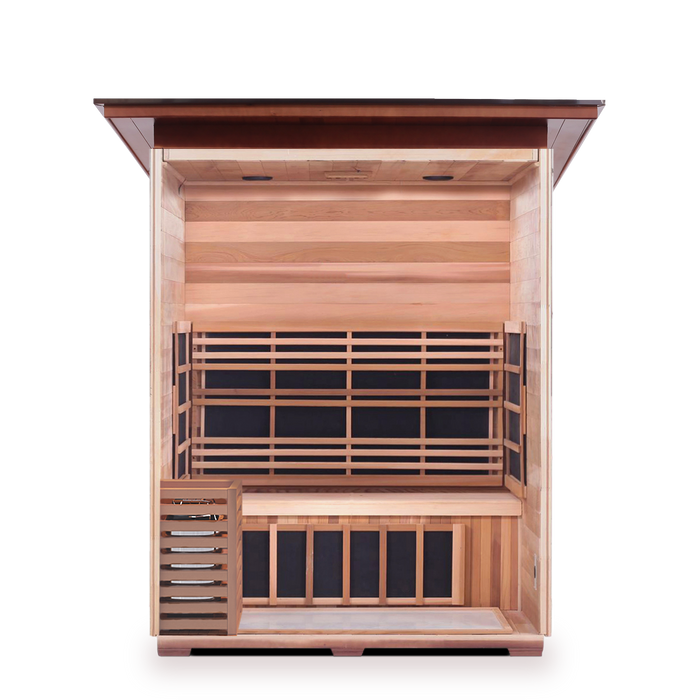 Enlighten SaunaTerra MoonLight 3 Dry Traditional Outdoor Sauna | 3 Persons