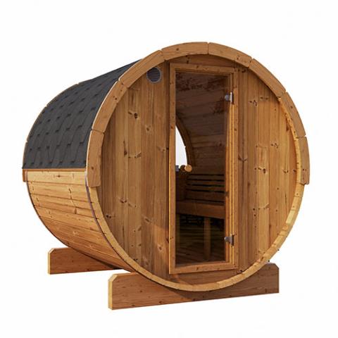 SaunaLife Model E8W 6 Persons Sauna Barrel