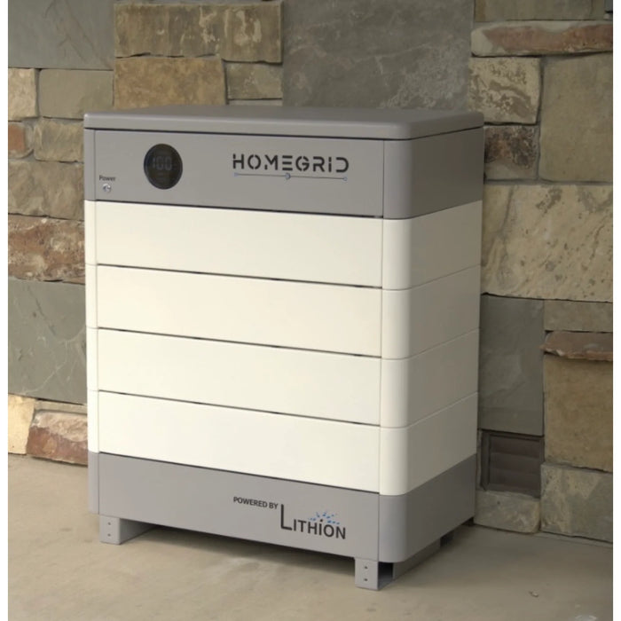 HomeGrid STACK'D 19.2kWh Lithium Home Battery System - 4X