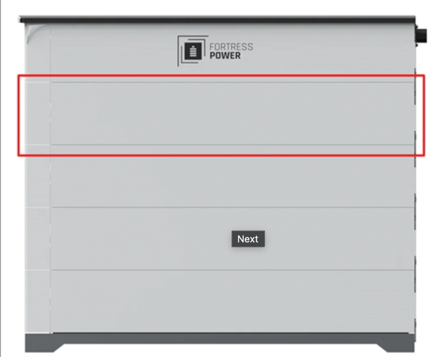 Fortress Power Avalon 48V 4.9 kWh 50A Battery Module