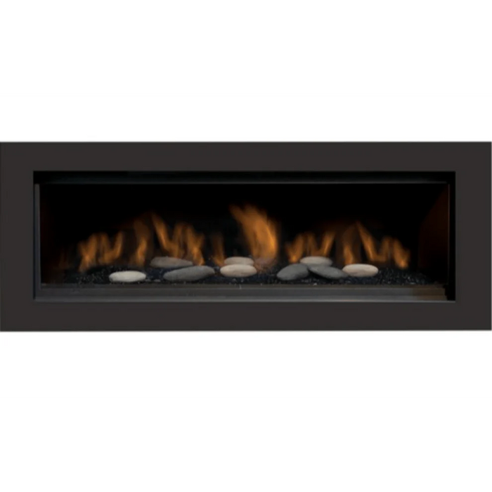 Amantii Surround with Safety Barrier for Austin Direct Vent Linear Gas Fireplace