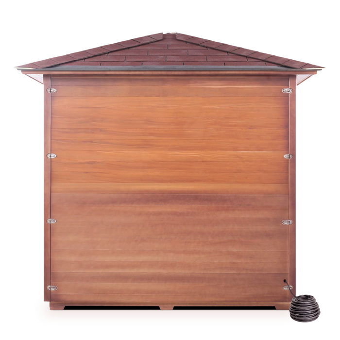 Enlighten InfraNature Original Sierra 5 Full Spectrum Infrared Outdoor Sauna | 5 Persons