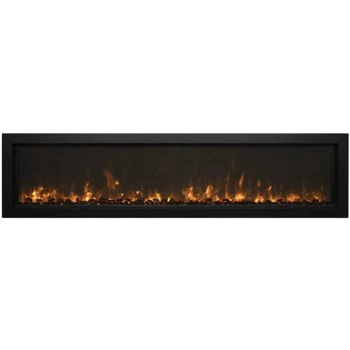 Amantii Symmetry Xtra Slim 50" Smart Linear Built-In Electric Fireplace