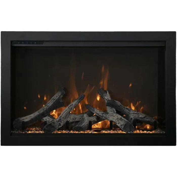 Amantii Traditional Bespoke 33" to 48" Indoor/Outdoor Smart Built-In Electric Firebox Insert