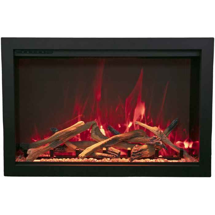 Amantii Traditional Bespoke 33" to 48" Indoor/Outdoor Smart Built-In Electric Firebox Insert