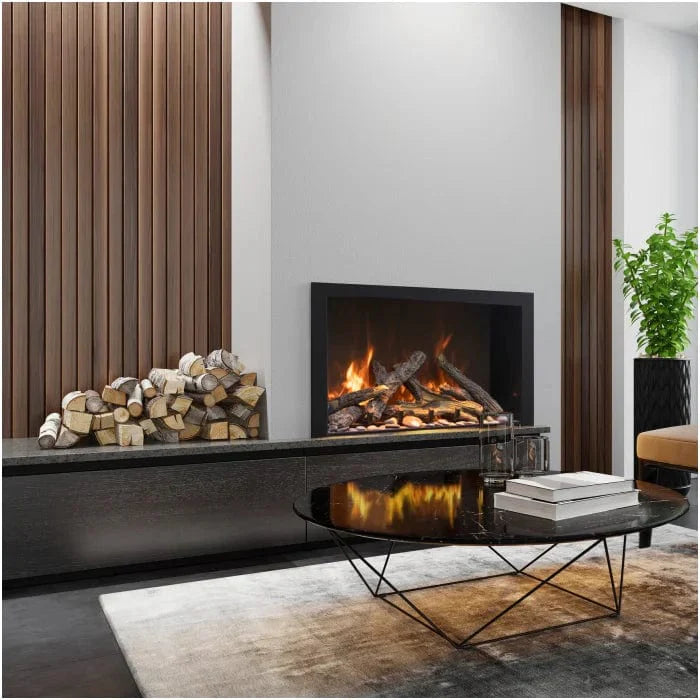 Amantii Traditional Bespoke 33" to 48" Indoor/Outdoor Smart Built-In Electric Firebox Insert