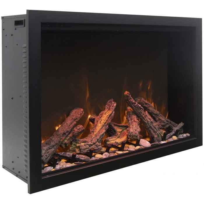 Amantii Traditional Bespoke 33" to 48" Indoor/Outdoor Smart Built-In Electric Firebox Insert