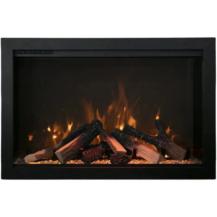 Amantii Traditional Bespoke 33" to 48" Indoor/Outdoor Smart Built-In Electric Firebox Insert