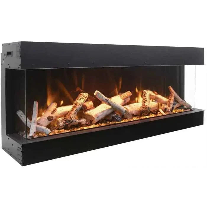 Amantii Tru-View XL 40" to 72" Deep Indoor/Outdoor 3-Sided Built-In Smart Electric Fireplace