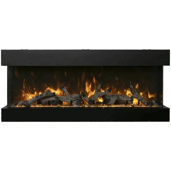 Amantii Tru-View XL 40" to 72" Deep Indoor/Outdoor 3-Sided Built-In Smart Electric Fireplace