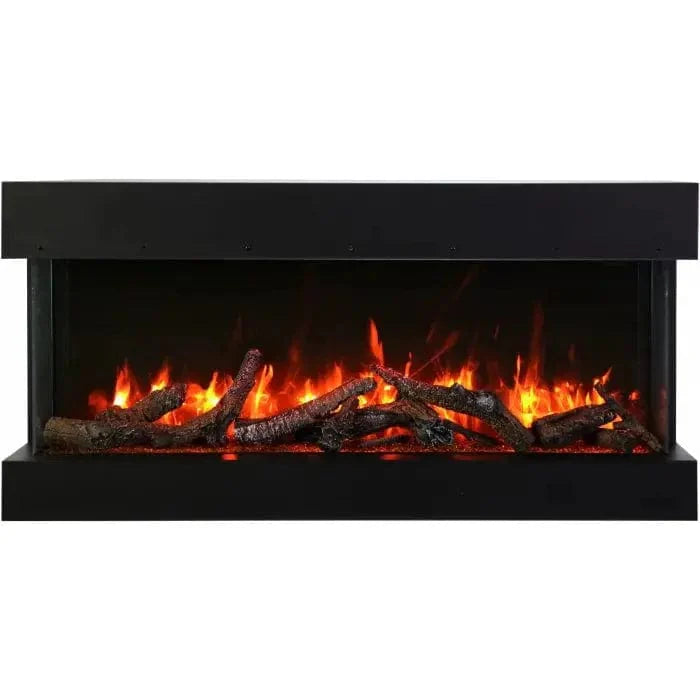 Amantii Tru View XL Extra Tall 40" to 72" 3-Sided Indoor/Outdoor Built-In Electric Fireplace