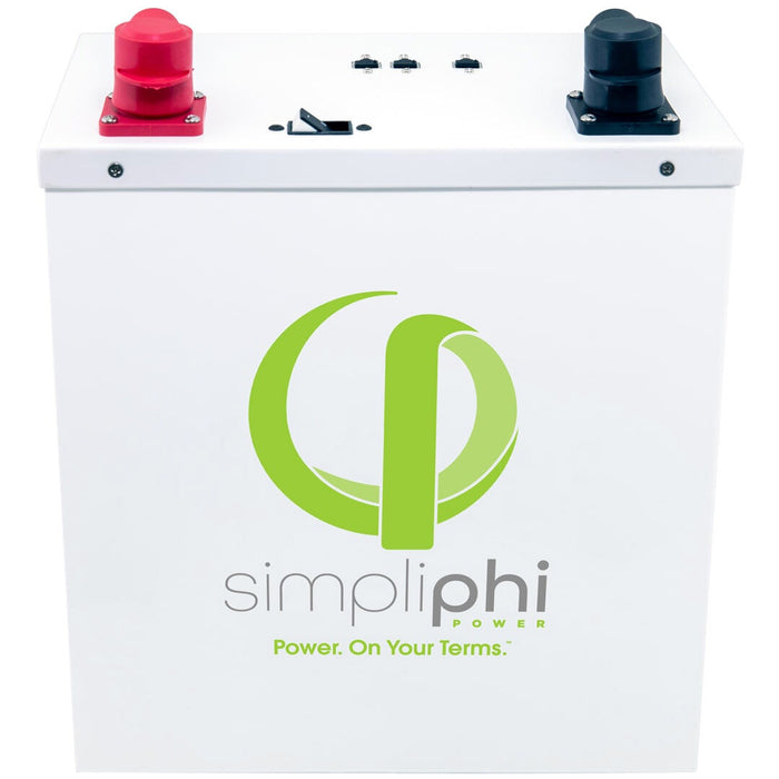 Simpliphi AmpliPHI™ 48V 3.8kWh Lithium Battery (Integrated BMS Communications)