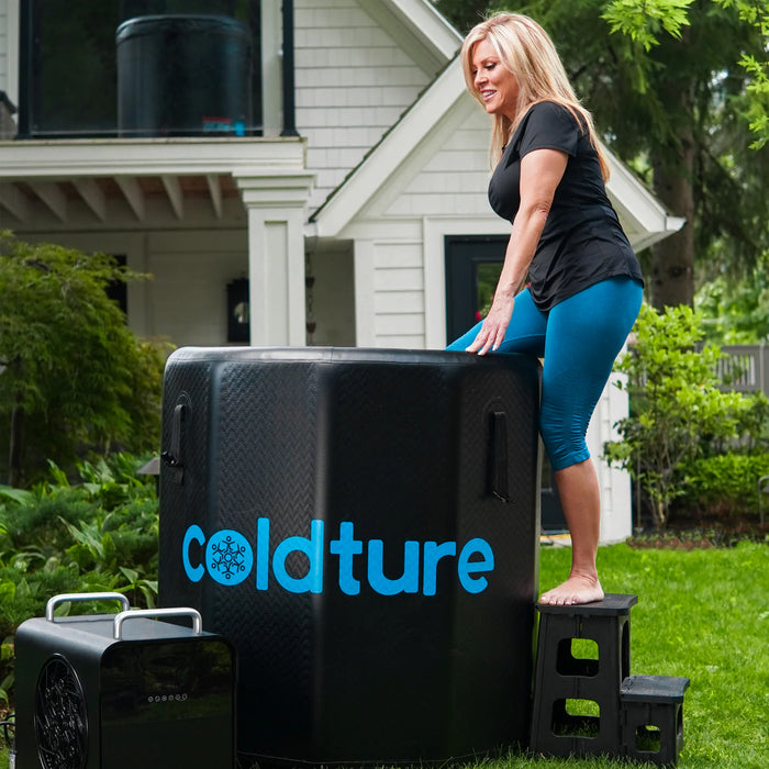 Coldture The Barrel Cold Plunge Tub Bundle