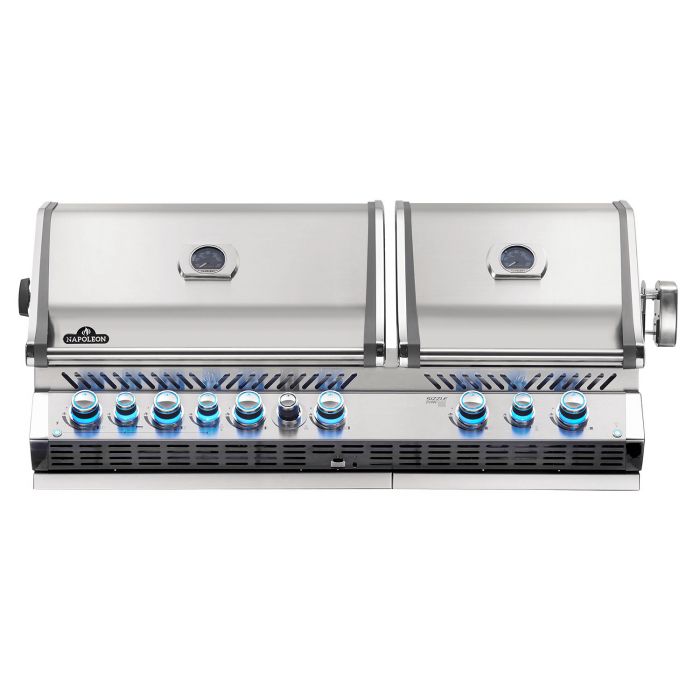 Napoleon Prestige PRO 825 Built-In Gas Grill with Infrared Bottom and Rear Burners