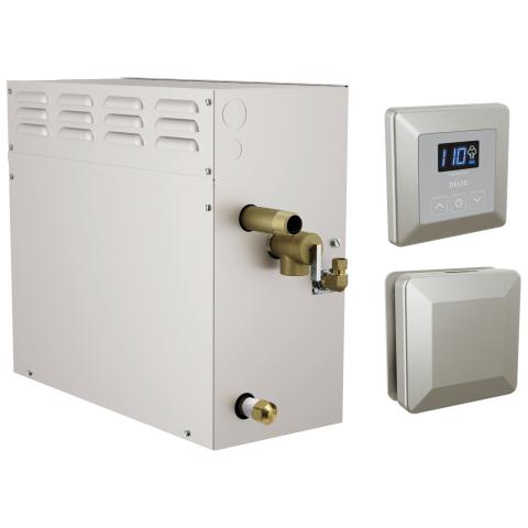 Delta® SimpleSteam™ 15kW Steam Shower Square Kit