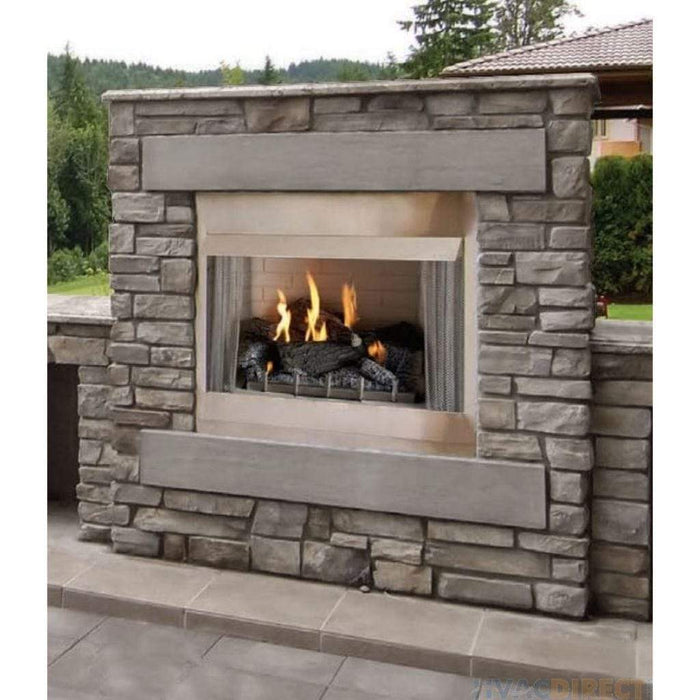 American Hearth Carol Rose 36” Coastal Collection Vent-Free Outdoor Fireplace