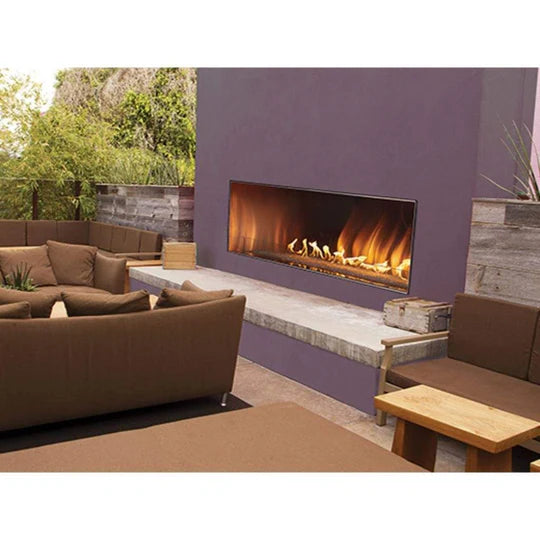 American Hearth Carol Rose 48" Linear Outdoor Fireplace