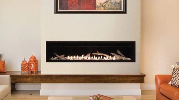 American Hearth Boulevard 72" Vent-Free Linear Gas Fireplace