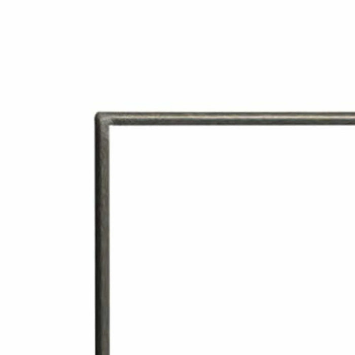 American Hearth Boulevard 36" Beveled Adjustable 1-inch Hammered Pewter Trim Kit