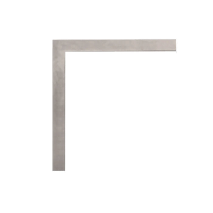 American Hearth Boulevard 60" Beveled 1.5-inch Brushed Nickel Frame