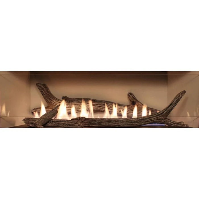 American Hearth Boulevard 60" Linear 6 Pieces Ceramic Fiber Driftwood Log Set