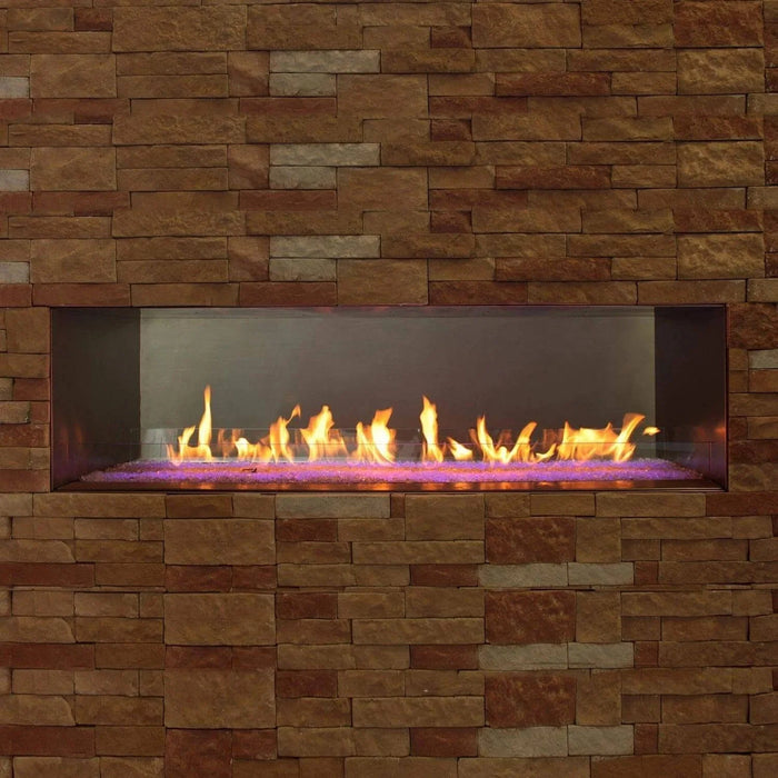 American Hearth Carol Rose 48" Linear Outdoor Fireplace