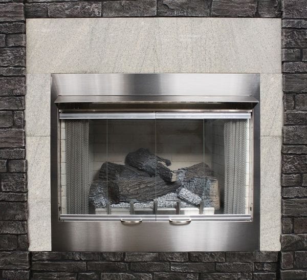 American Hearth Carol Rose 42" Coastal Collection Vent-Free Outdoor Firebox