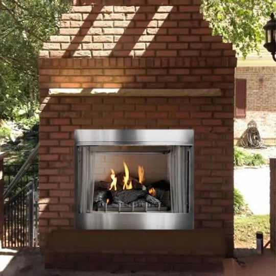 American Hearth Carol Rose 42" Coastal Collection Vent-Free Outdoor Firebox