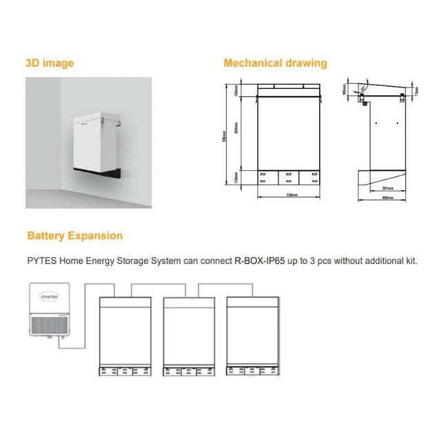 Pytes R-BOX-IP65 Outdoor Rated Cabinet