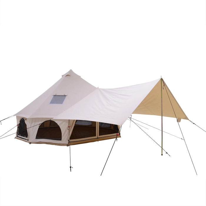 White Duck Outdoors Awning for Bell tents