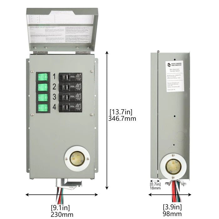 Nature's Generator Power Transfer Kit